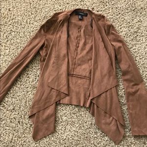 Faux Suede Jacket